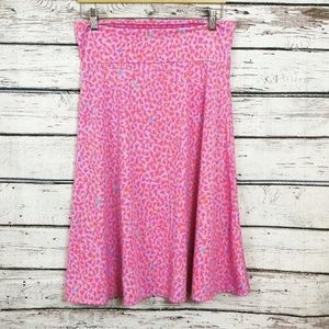 🌸 LuLaRoe Pink, Stretchy, A-line Azure Skirt, XS